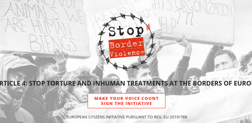 Un milione di firme per fermare la violenza alle frontiere dell’Europa